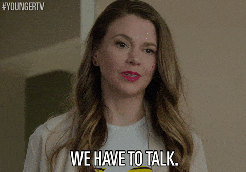 We have to talk TV land gif